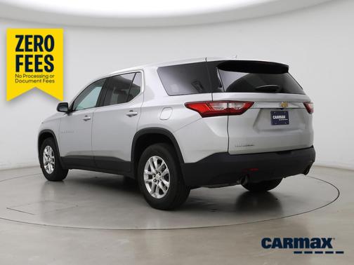 Silver 2021 Chevrolet Traverse LS