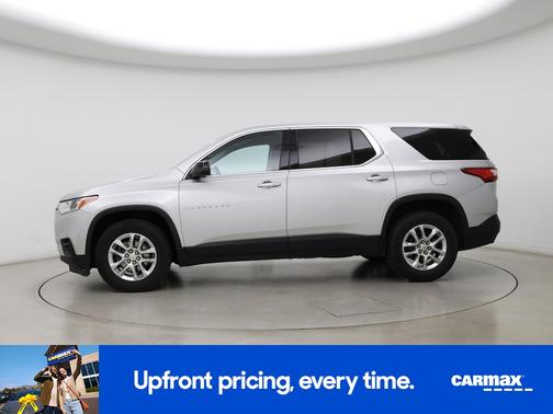 Silver 2021 Chevrolet Traverse LS
