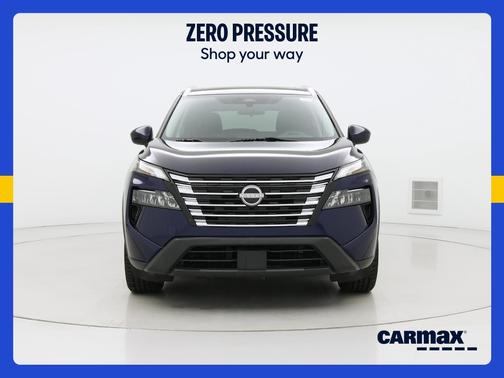 Blue 2024 Nissan Rogue SV