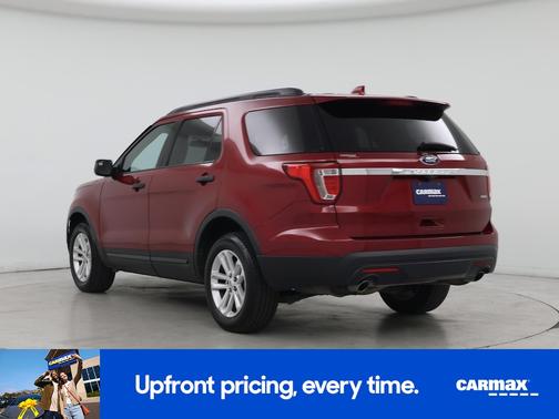 Red 2017 Ford Explorer