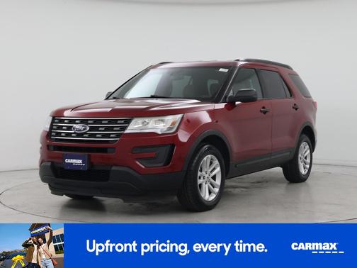 Red 2017 Ford Explorer