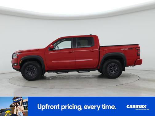 Red 2026 Nissan Frontier PRO-4X