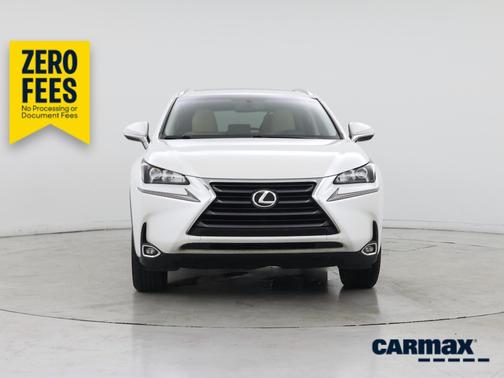 White 2017 Lexus NX 200t