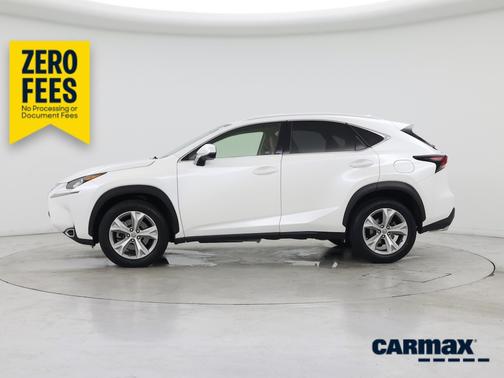 White 2017 Lexus NX 200t