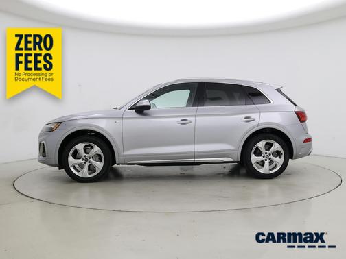 Silver 2022 Audi Q5 S-Line Premium Plus