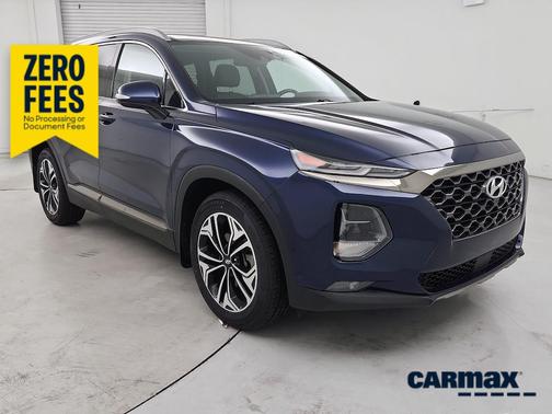 Blue 2020 Hyundai SANTA FE Limited