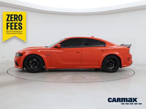 Orange 2021 Dodge Charger Scat Pack Widebody