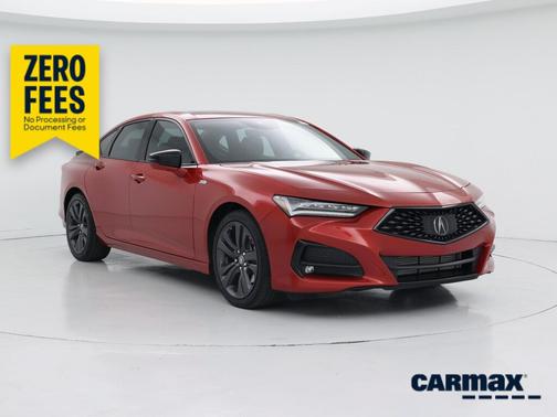 Red 2023 Acura TLX A-Spec
