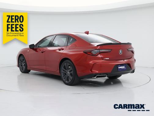 Red 2023 Acura TLX A-Spec
