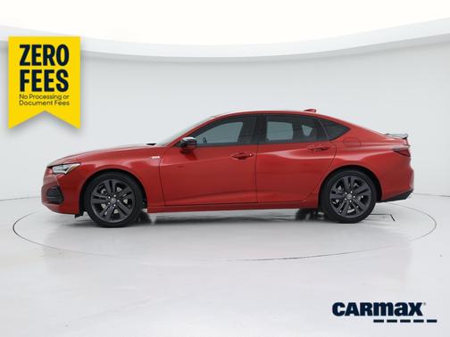 Red 2023 Acura TLX A-Spec