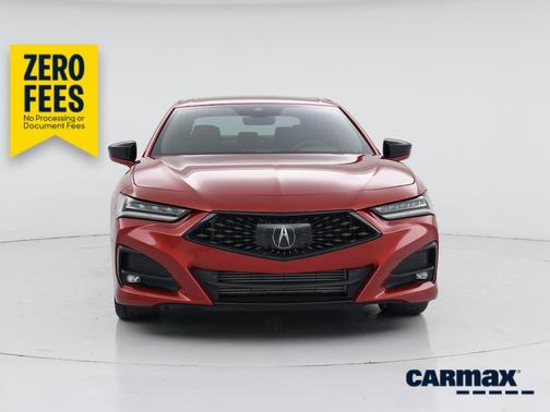 Red 2023 Acura TLX A-Spec