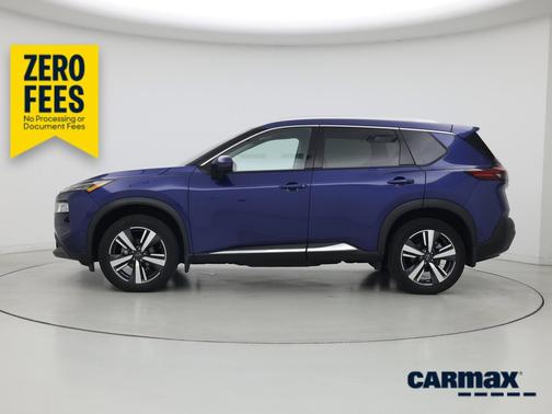 Blue 2023 Nissan Rogue SL