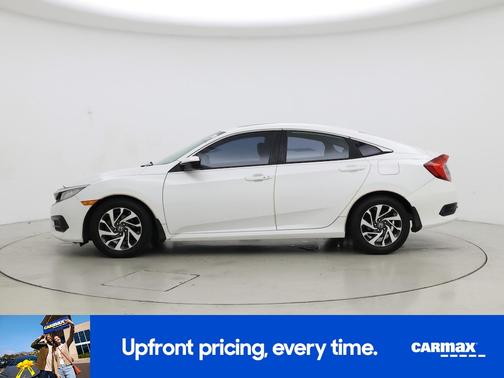 White 2016 Honda Civic EX