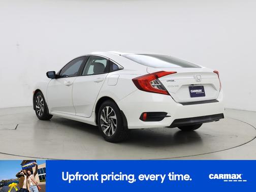 White 2016 Honda Civic EX