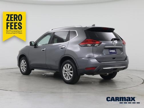 Gray 2017 Nissan Rogue S