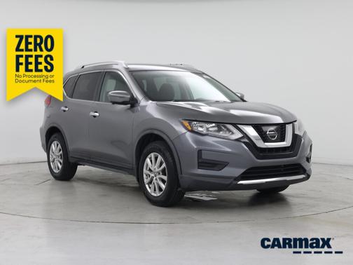 Gray 2017 Nissan Rogue S