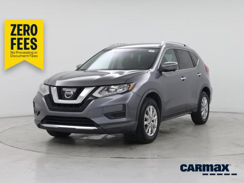 Gray 2017 Nissan Rogue S
