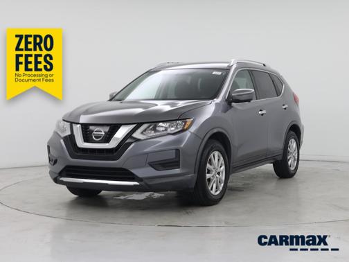 Gray 2017 Nissan Rogue S