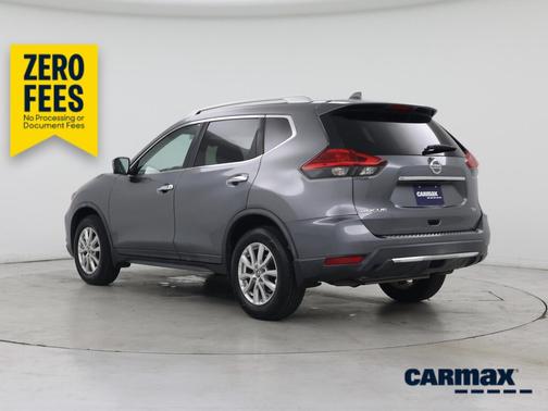 Gray 2017 Nissan Rogue S