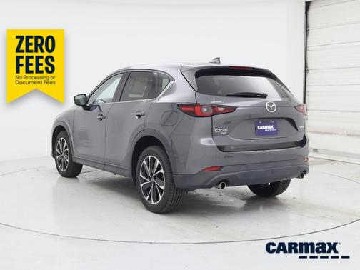 Gray 2022 Mazda CX-5 2.5 S Premium Package