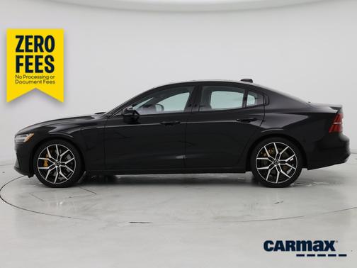 Black 2023 Volvo S60 Recharge Plug-In Hybrid T8 Polestar