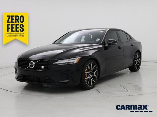 Black 2023 Volvo S60 Recharge Plug-In Hybrid T8 Polestar