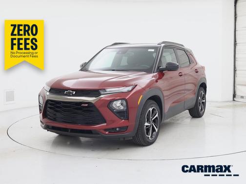 Red 2022 Chevrolet Trailblazer RS