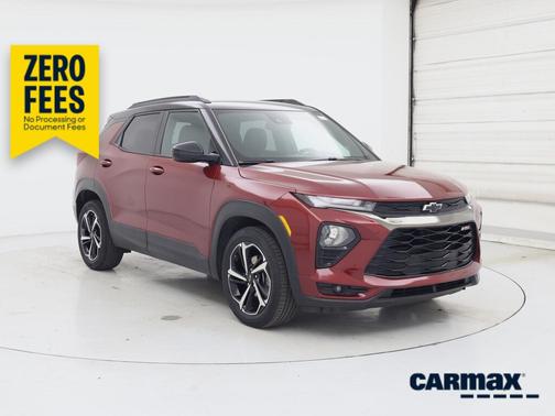 Red 2022 Chevrolet Trailblazer RS