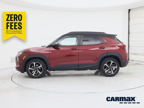 Red 2022 Chevrolet Trailblazer RS
