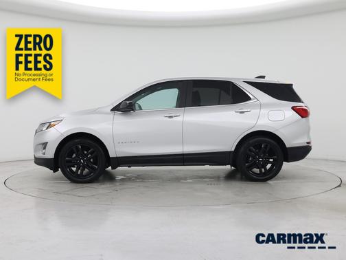 Silver 2021 Chevrolet Equinox LT