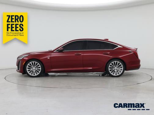 Red 2021 Cadillac CT5 Premium Luxury