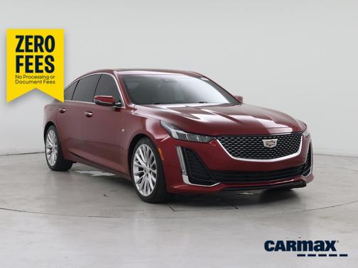 Red 2021 Cadillac CT5 Premium Luxury