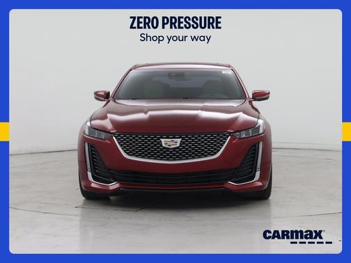 Red 2021 Cadillac CT5 Premium Luxury