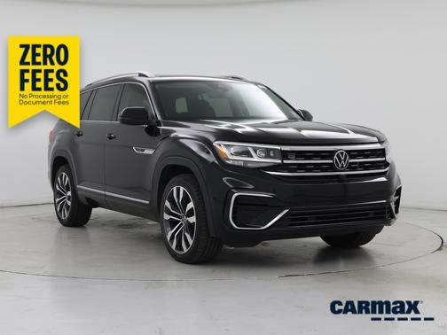 Black 2023 Volkswagen Atlas SEL Premium R-Line