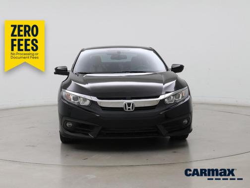 Black 2016 Honda Civic EX-L