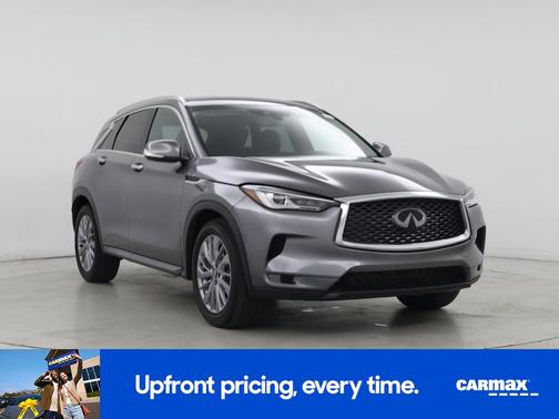 Gray 2024 INFINITI QX50 Luxe