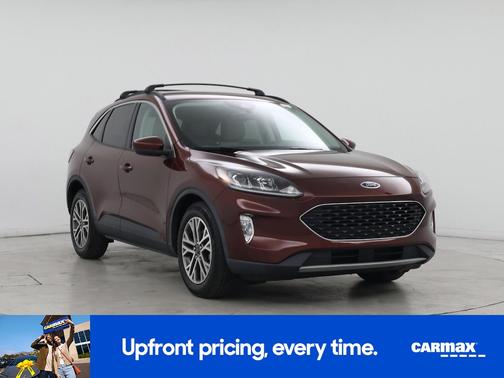 Burgundy 2021 Ford Escape SEL