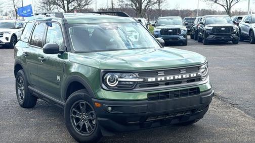 ERUPTION GREEN METALLIC 2024 Ford Bronco Sport BIG BEND