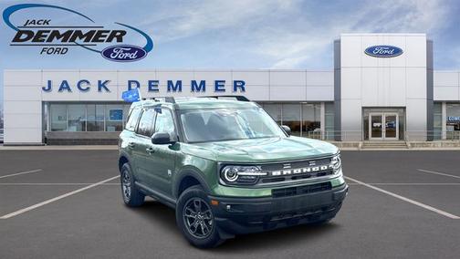 ERUPTION GREEN METALLIC 2024 Ford Bronco Sport BIG BEND