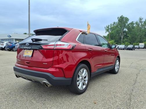 RAPID RED TINTED CC 2023 Ford Edge TITANIUM