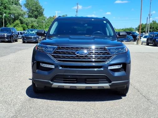 STONE BLUE METALLIC 2022 Ford Explorer XLT