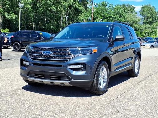 STONE BLUE METALLIC 2022 Ford Explorer XLT