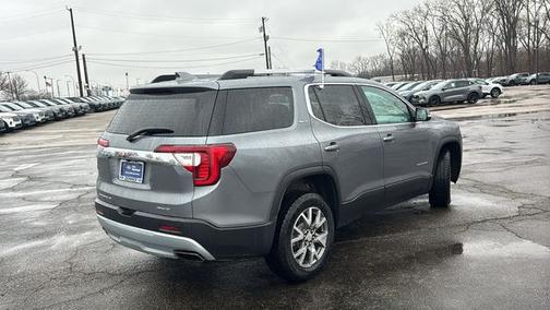 Satin Steel Metallic 2020 GMC Acadia SLT