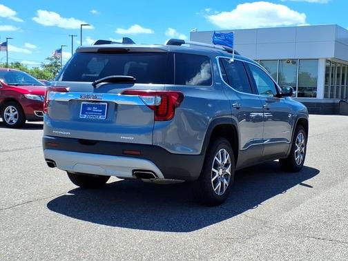 Satin Steel Metallic 2020 GMC Acadia SLT