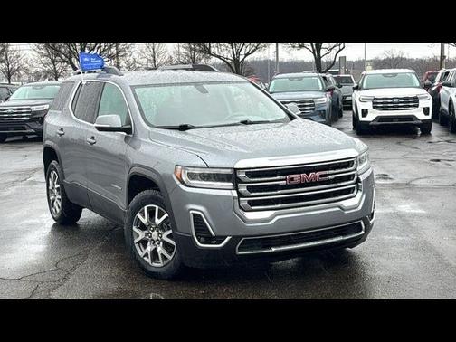 Satin Steel Metallic 2020 GMC Acadia SLT