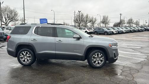 Satin Steel Metallic 2020 GMC Acadia SLT
