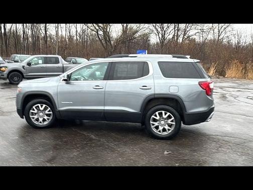 Satin Steel Metallic 2020 GMC Acadia SLT