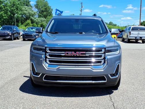 Satin Steel Metallic 2020 GMC Acadia SLT