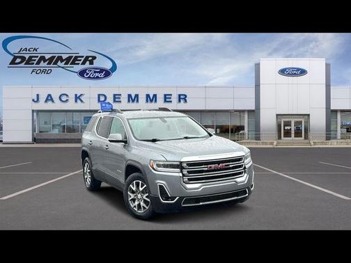 Satin Steel Metallic 2020 GMC Acadia SLT
