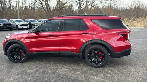 RAPID RED MET TINTED CC 2023 Ford Explorer ST